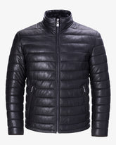 Cortina – Premium Black Quilted Leather Jacket